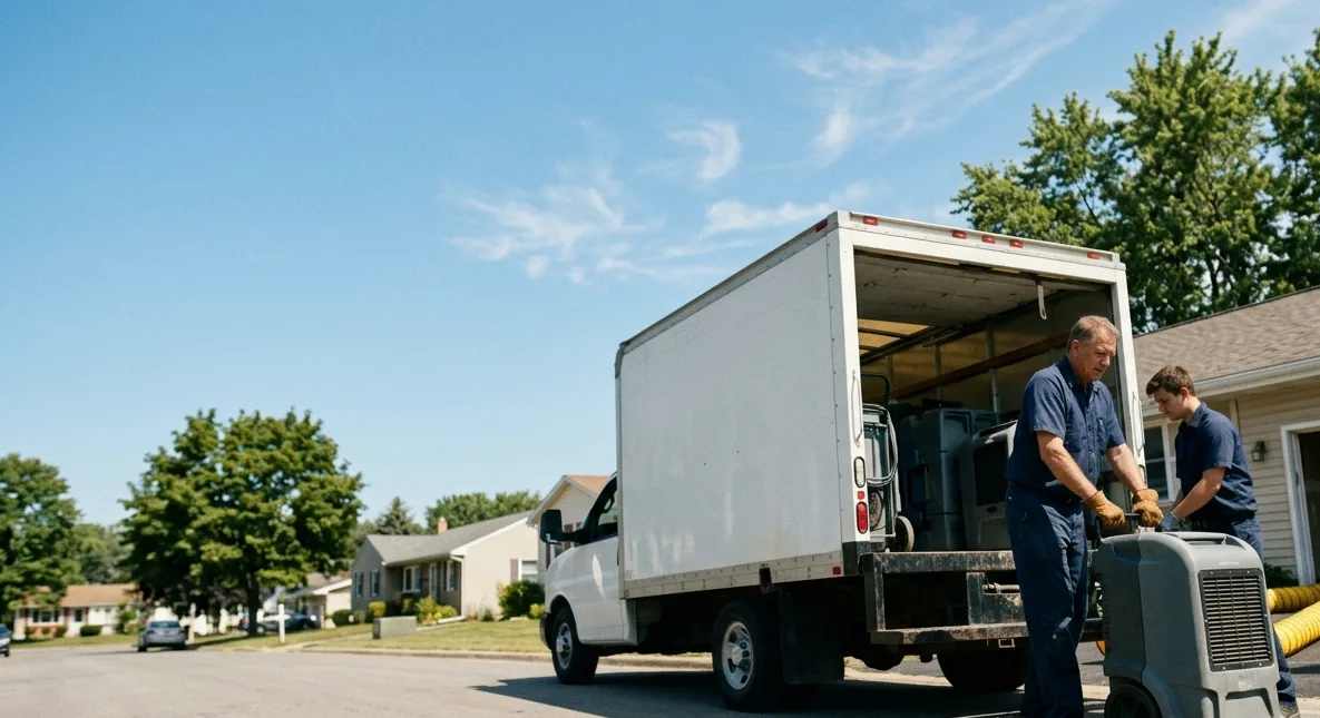 Water Damage Cleanup in Tarlton, OH near me